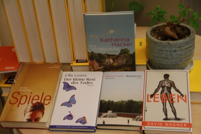 Some of the German authors' most recent books (C) Goethe-Institut Cairo